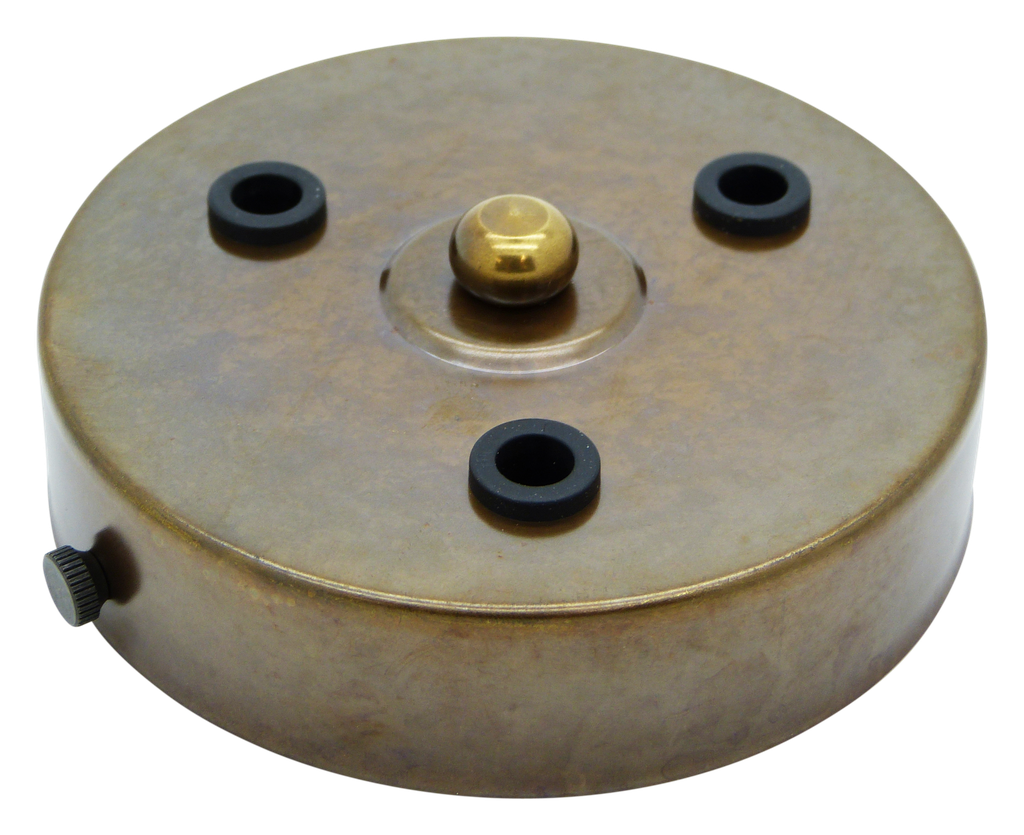 3-Outlet Ceiling Rose 100mm