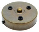 3-Outlet Ceiling Rose 100mm