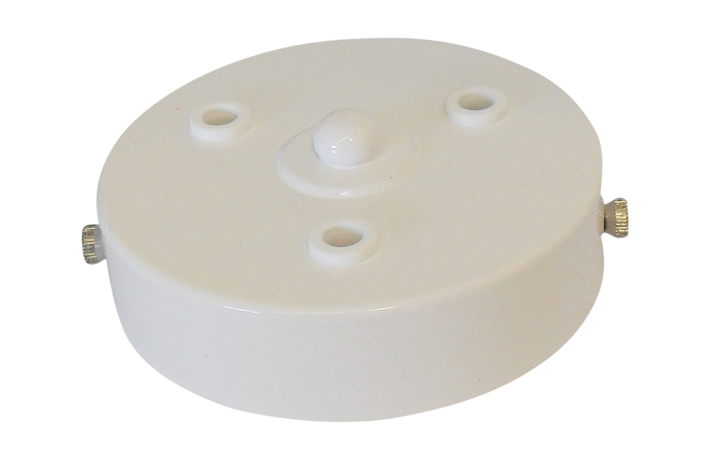 3-Outlet Ceiling Rose 100mm