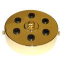 [05662] 6-Outlet Ceiling Rose (Brass Plated)
