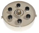 6-Outlet Ceiling Rose 100mm