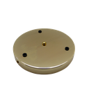 [05348] 3-Outlet Ceiling Rose XL (Brass Plated)