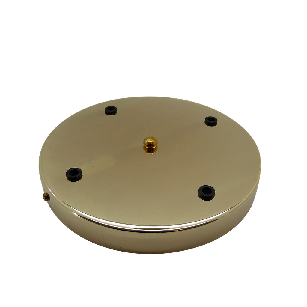 [05634] 4-Outlet Ceiling Rose 200mm (Brass Plated)