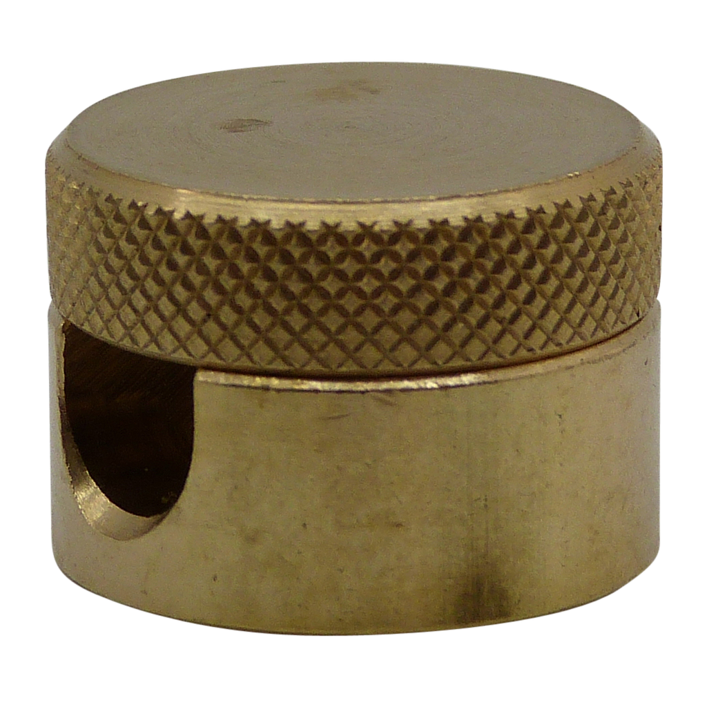 [05799] Decorative Cable Clamp (Brass)