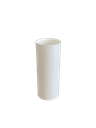 24mm Internal Diameter White Plastic Candle Tube