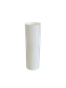 24mm Internal Diameter White Plastic Candle Tube
