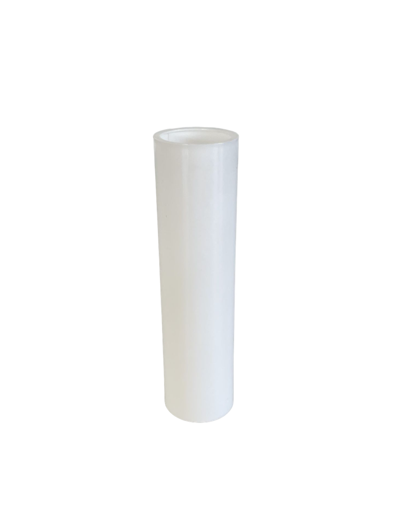 24mm Internal Diameter White Plastic Candle Tube