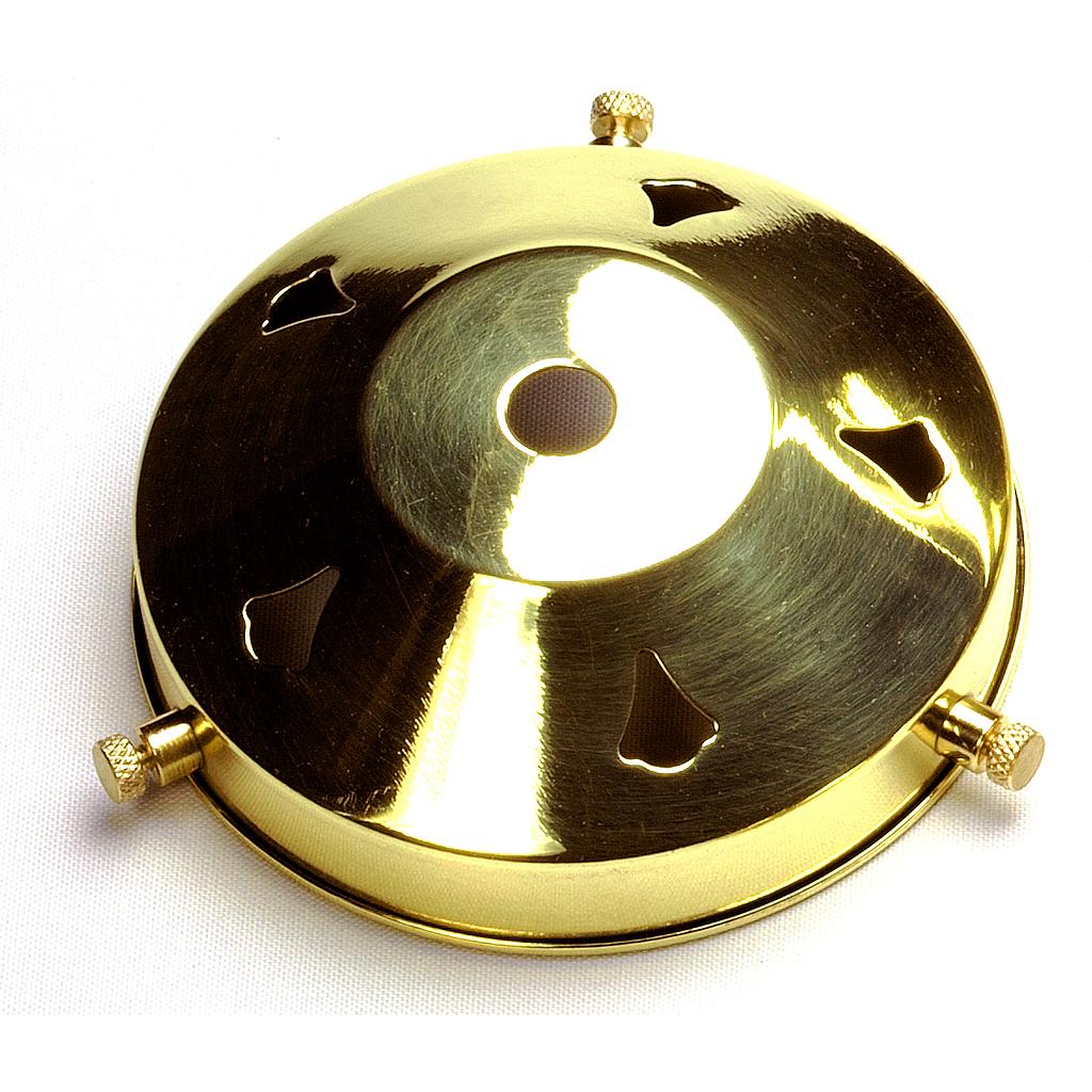 [05217] 3¼" Gallery with 10mm Centre Hole (Brass)