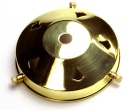 [05219] 4¼&quot; Gallery with 10mm Centre Hole (Brass)