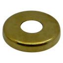 [05603] End Cap / Locknut Cover, Diameter 27mm with 10mm hole (Brass)