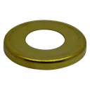 [05602] End Cap / Locknut Cover, Diameter 27mm with ½" hole (Brass)