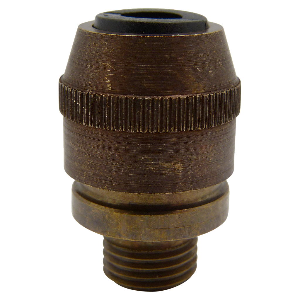 Knurled Metal Symmetrical Cordgrip with 10mm Male Thread