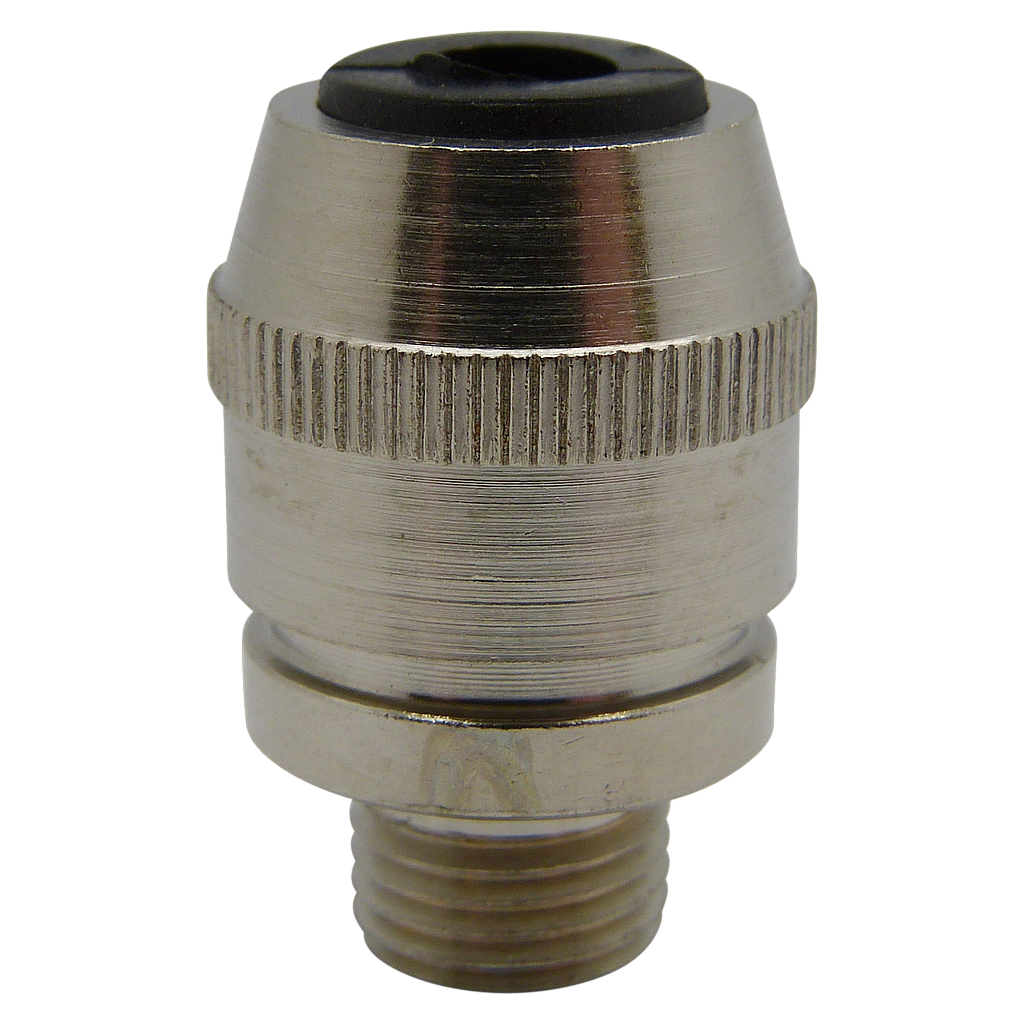 Knurled Metal Symmetrical Cordgrip with 10mm Male Thread