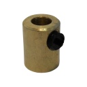 [05324] Cordgrip Adaptor with Side Screw and Female 10mm Thread (Brass)