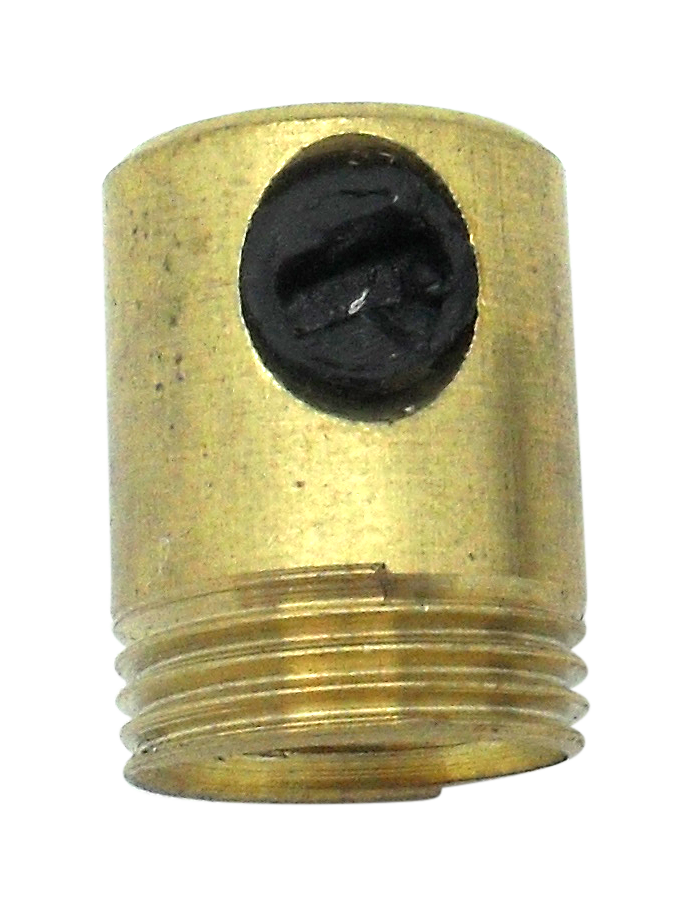 [05893] Cordgrip Adaptor with Side Screw and Male 1/2" Thread (Brass)