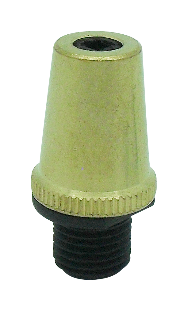 [05016] Metal Symmetrical Cordgrip with 10mm Male Thread (Brass)