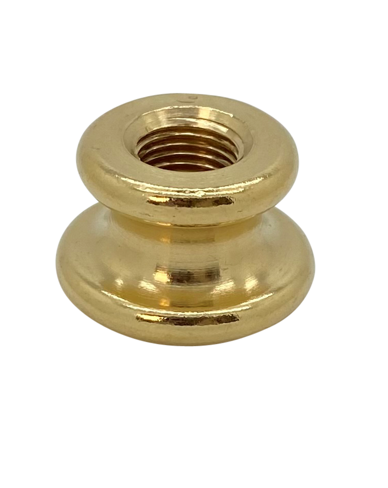 [05453] Shaped Coupler 10mm, Height 15mm, Diameter 25mm (Brass)