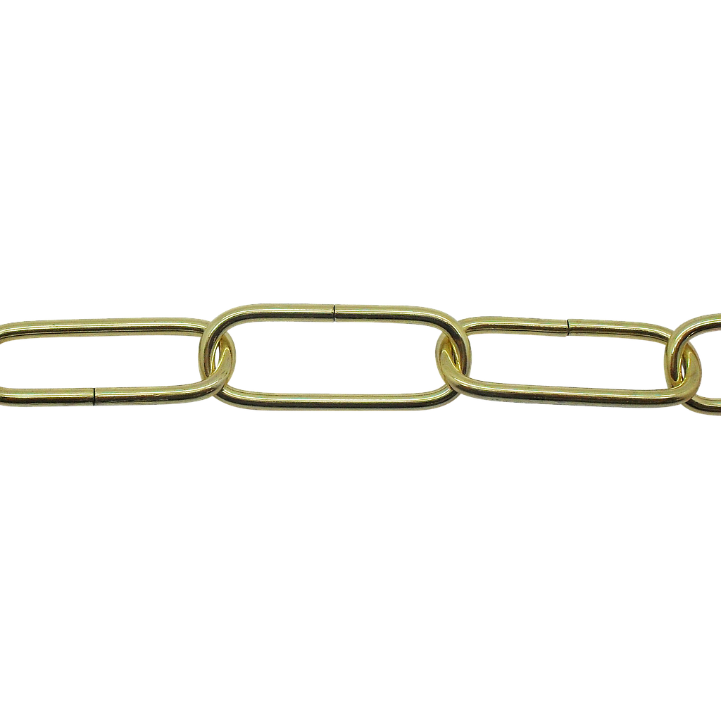 [05073] Light Duty Ceiling Chain (Brass Plated)