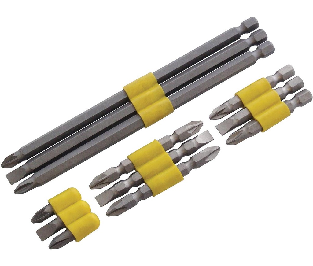 12-Piece Multi Length Screwdriver Bit Set