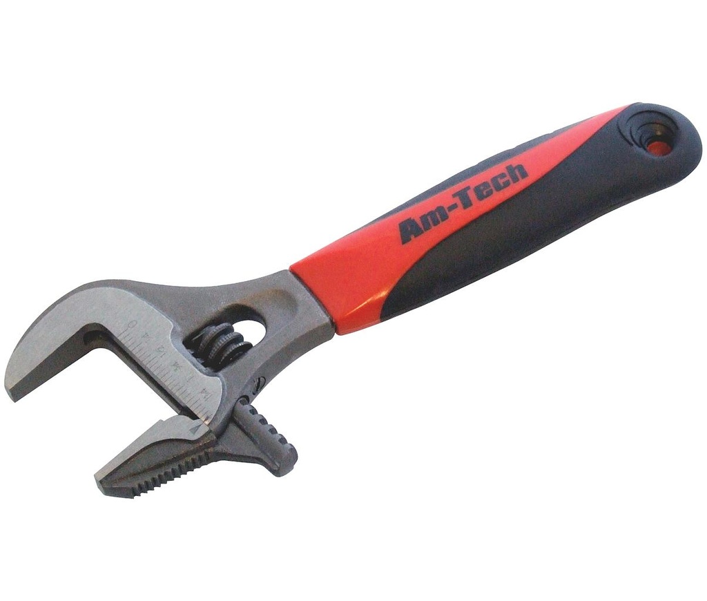 2-in-1 Wide Jaw Adjustable & Pipe Wrench