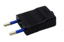 [05778] European Plug 2 Pin (Black)