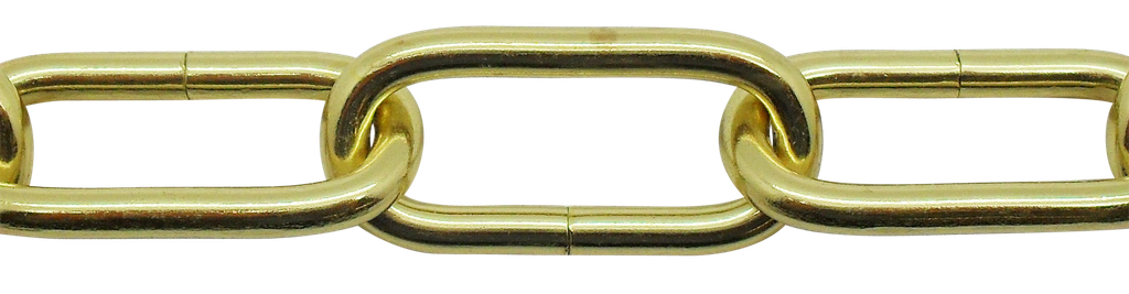 [05898] Heavy Duty Ceiling Chain (Brass Plated)