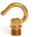 [05068] ½" Male Hook (Brass)