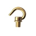 [05525] 10mm Male Hook (Brass)