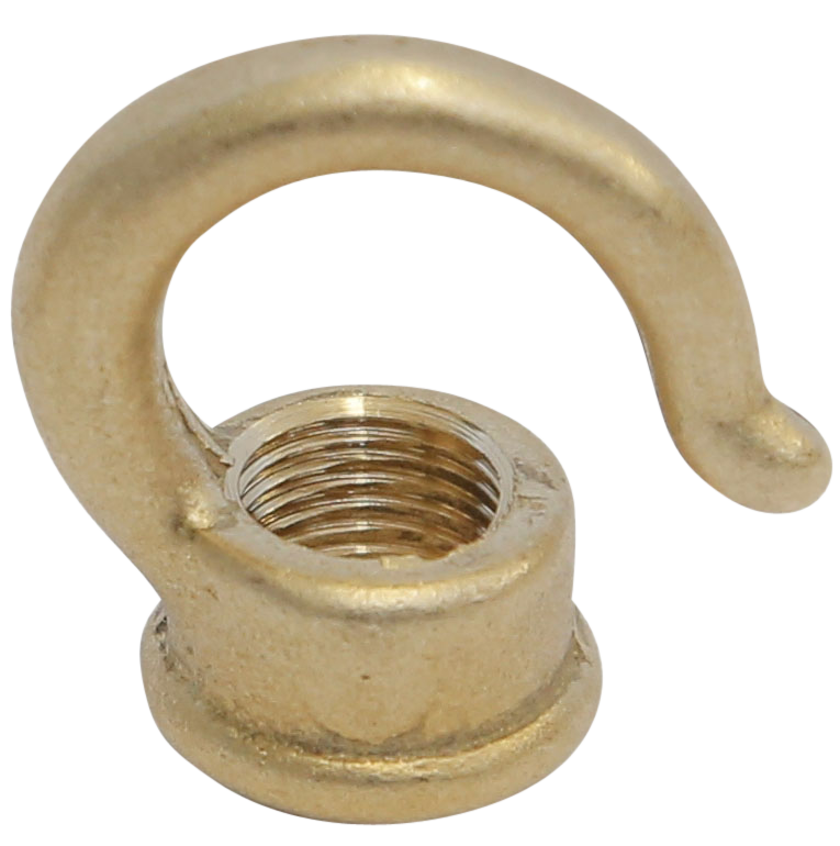 [05674] 10mm Female Hook (Brass)