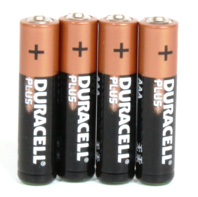 Duracell Battery MN2400 Card of 4 (AAA)