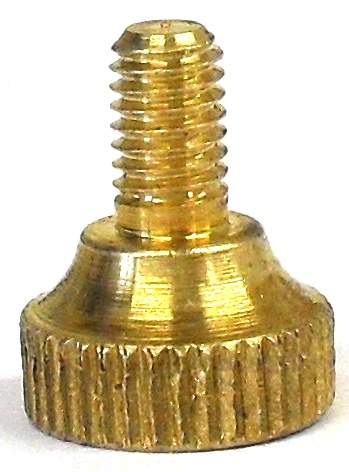 [05484] M3 Knurled Head Machine Screw (Brass)