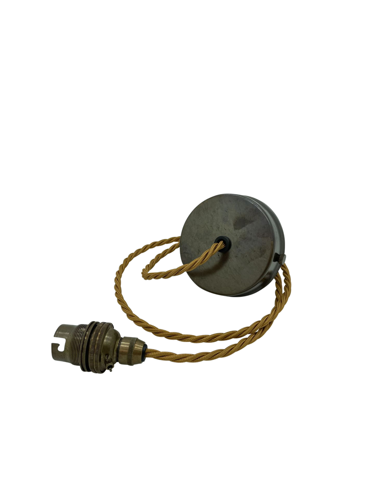 [05710 Muriel] Metalbrite Pendant BC (MURIEL Antique Brass/Twisted Antique Gold)