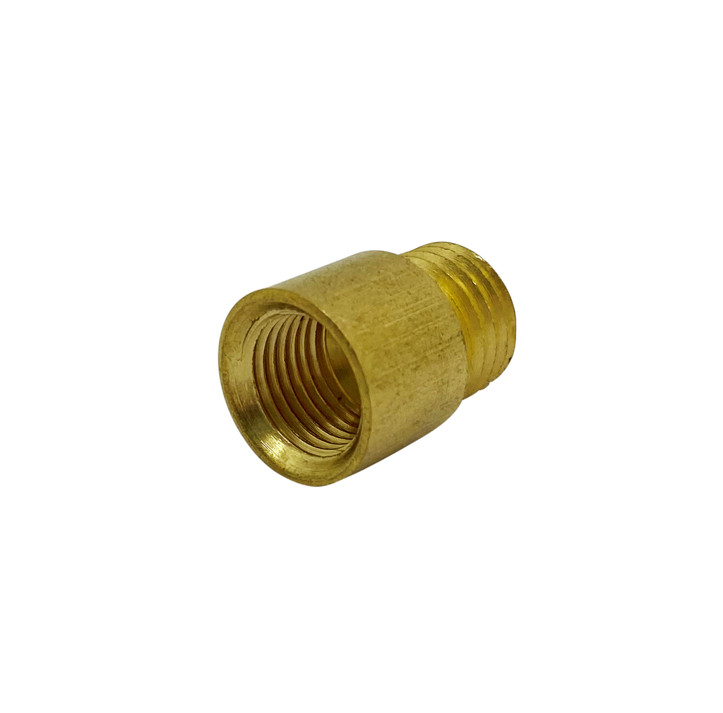 Adaptor French Thread Male - 10mm Female Brass (Non Standard)