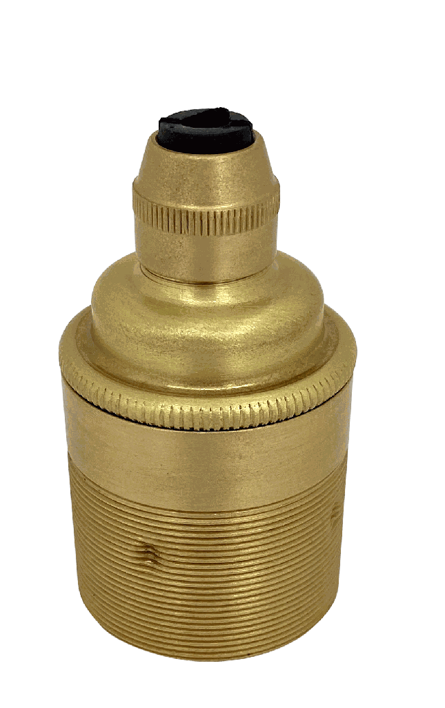 Metalbrite ES Cordgrip Lampholder [Threaded Skirt]