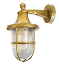 [09137] Wall Lantern (Raw Brass)