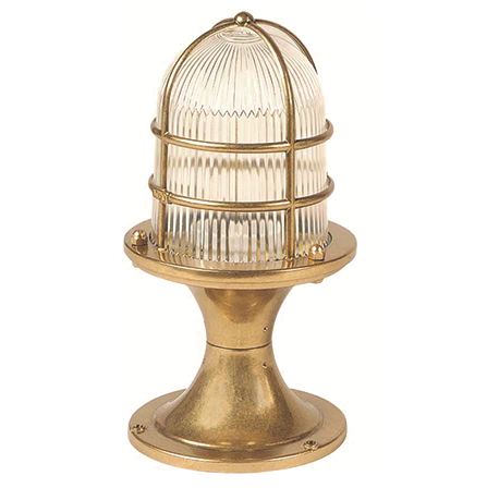 [09612] Wellington Grand Post Lantern (Raw Brass)