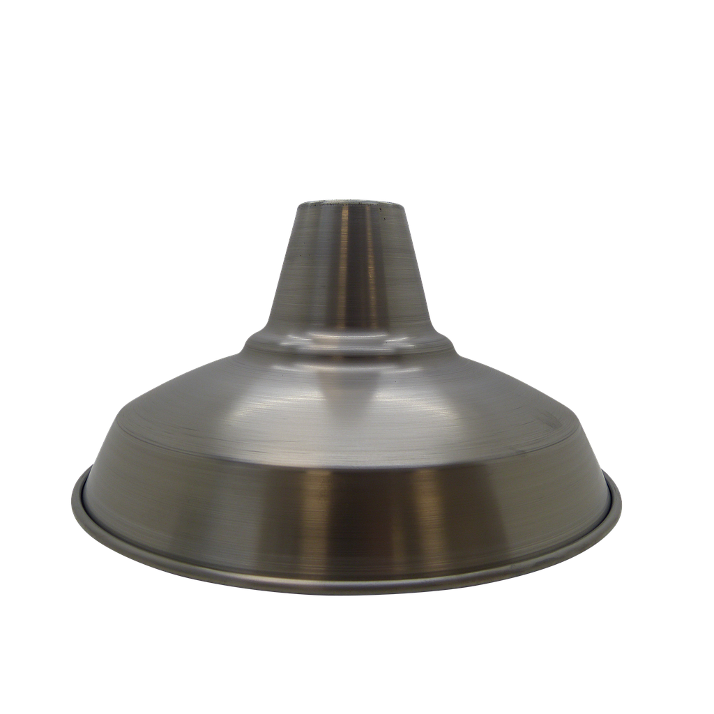 [09076] Industrial Light Shade (Raw Unfinished Steel)