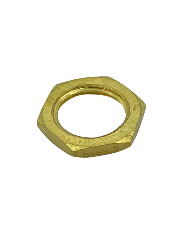 [05467] Brass Locknuts 10mm (2mm Thick)