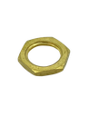 [05467] Brass Locknuts 10mm (2mm Thick)
