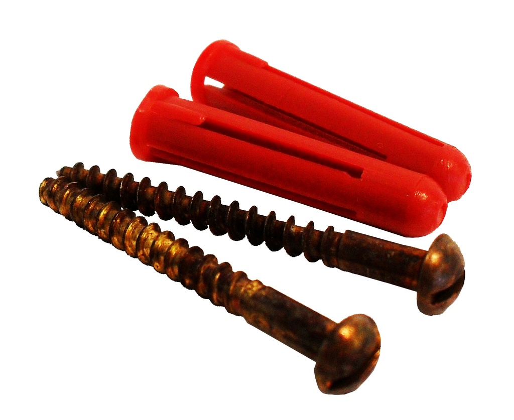 Fixing Pack - Dome Head Slotted Screw 2-Pack