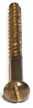 Dome Head Slotted Screw