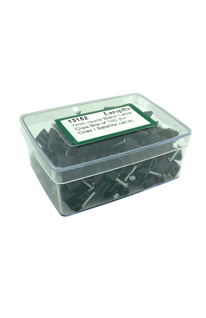Round Cable Clips 100pk
