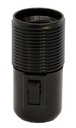 [05804] Continental Switched ES 10mm Lampholder [Threaded Skirt] (Black)