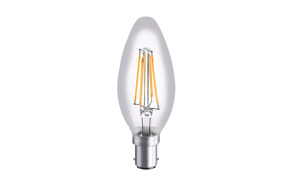 [15373] 4.5W Dimmable Candle SBC / B15 Clear (4.5W Dimmable)