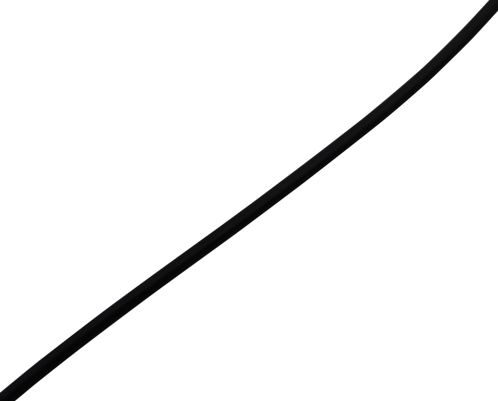 [05878] Heat Shrink Sleeving 2:1 Shrink Ratio (1.6mm Black)