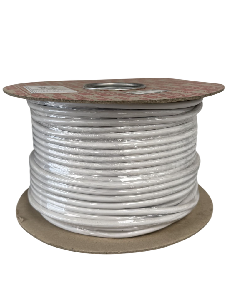 [01692] Multi Core 0.75mm White Flex  (3184Y 4 Core)