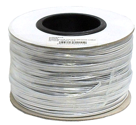 [01663] 2 Core Fig 8 Speaker Flex  (42 Strand White)