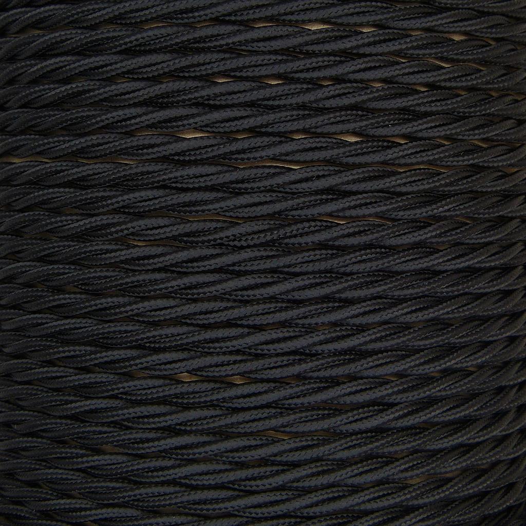 3 Core 0.75mm Twisted Natural Braided Flex 