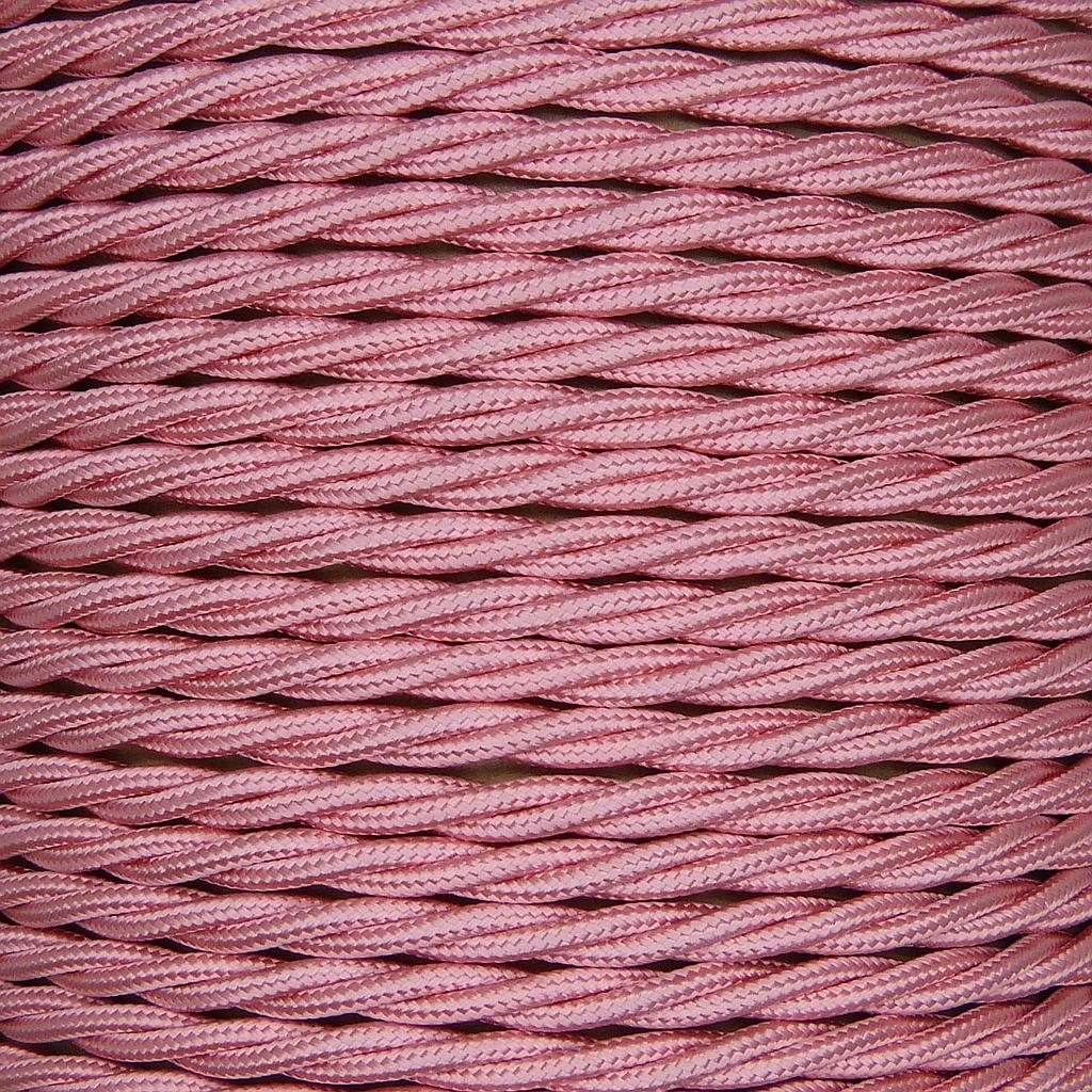 3 Core 0.75mm Twisted Colourful Braided Flex 
