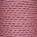 [01785] 3 Core 0.5mm Twisted Colourful Braided Flex  (BABY PINK)